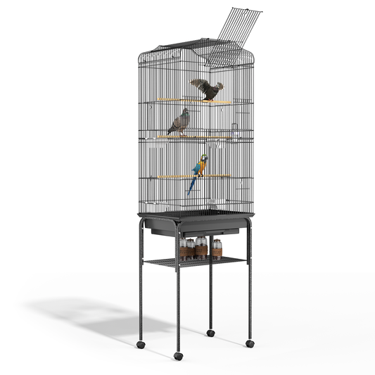 Bird Cage - Rolling Base - Easy to Install