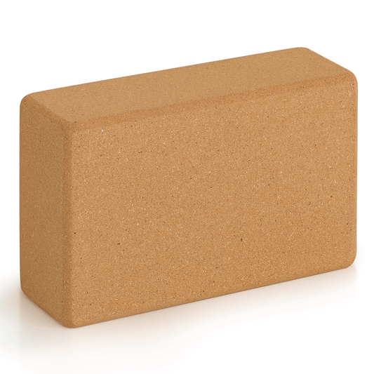 Cork Yoga Block - 9x6x3 Inch