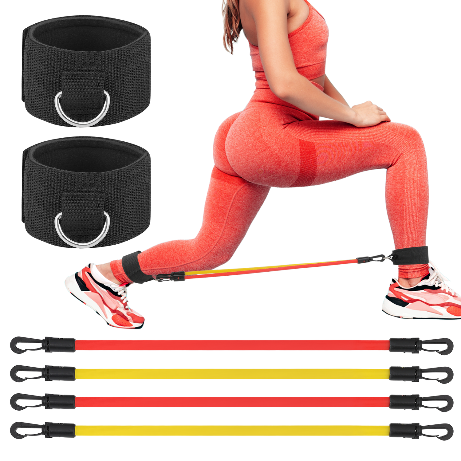 Ankle rubber bands hotsell