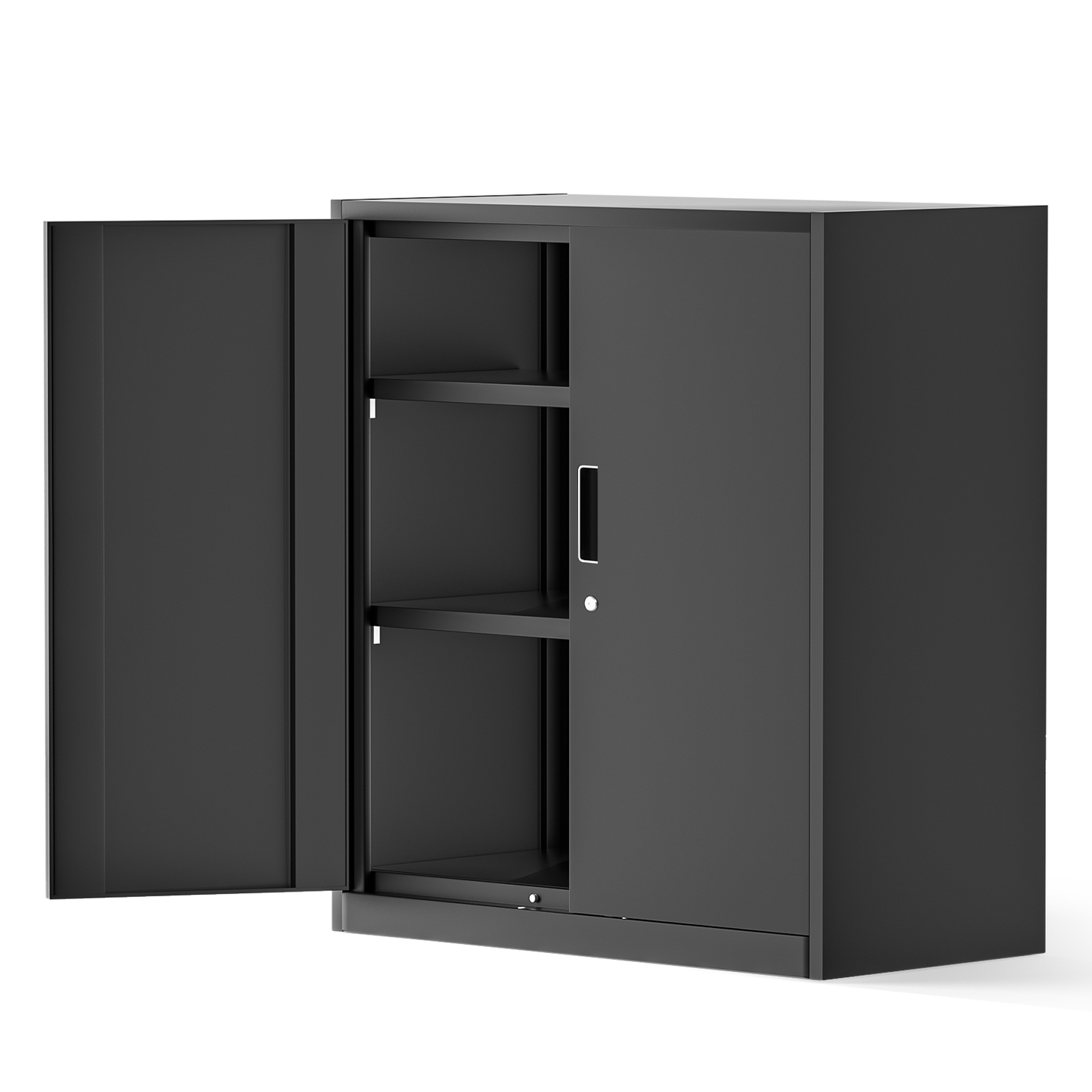 Metal Storage Cabinets with Lock-36"H x 31.5"W x 15.75"D