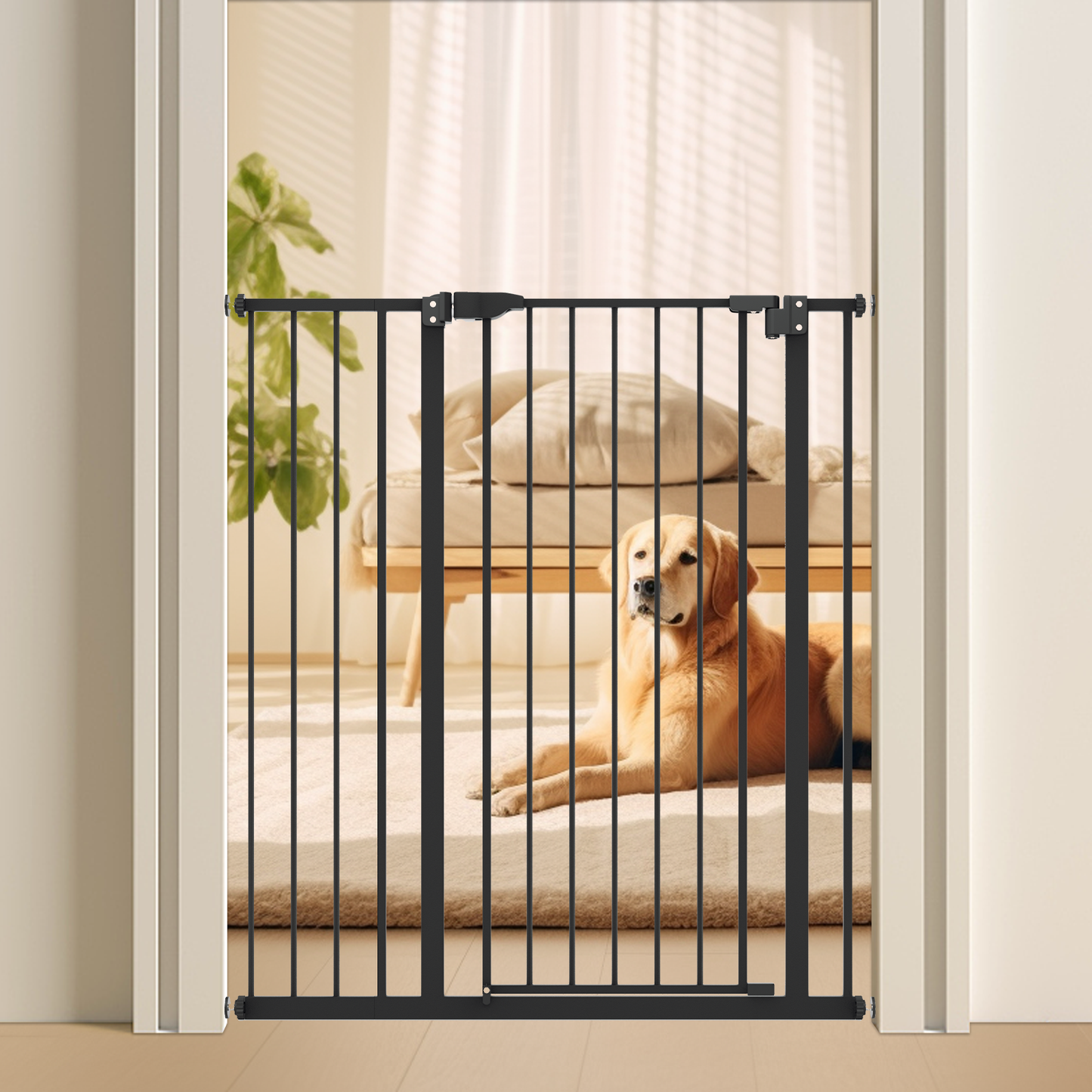 41'' Height Pet Gate - Pressure Mount - 27''-34'' Wide