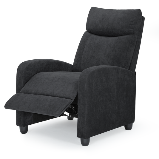 Adjustable Recliner Chair 300 lbs Capacity - 90¡ã-160¡ã - Cotton-linen - (L)28.0in. (W)25.0in. (H)40in.