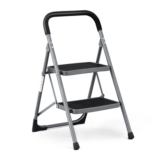 Step Ladder-2 Step-31"Height - Black - Iron+PP