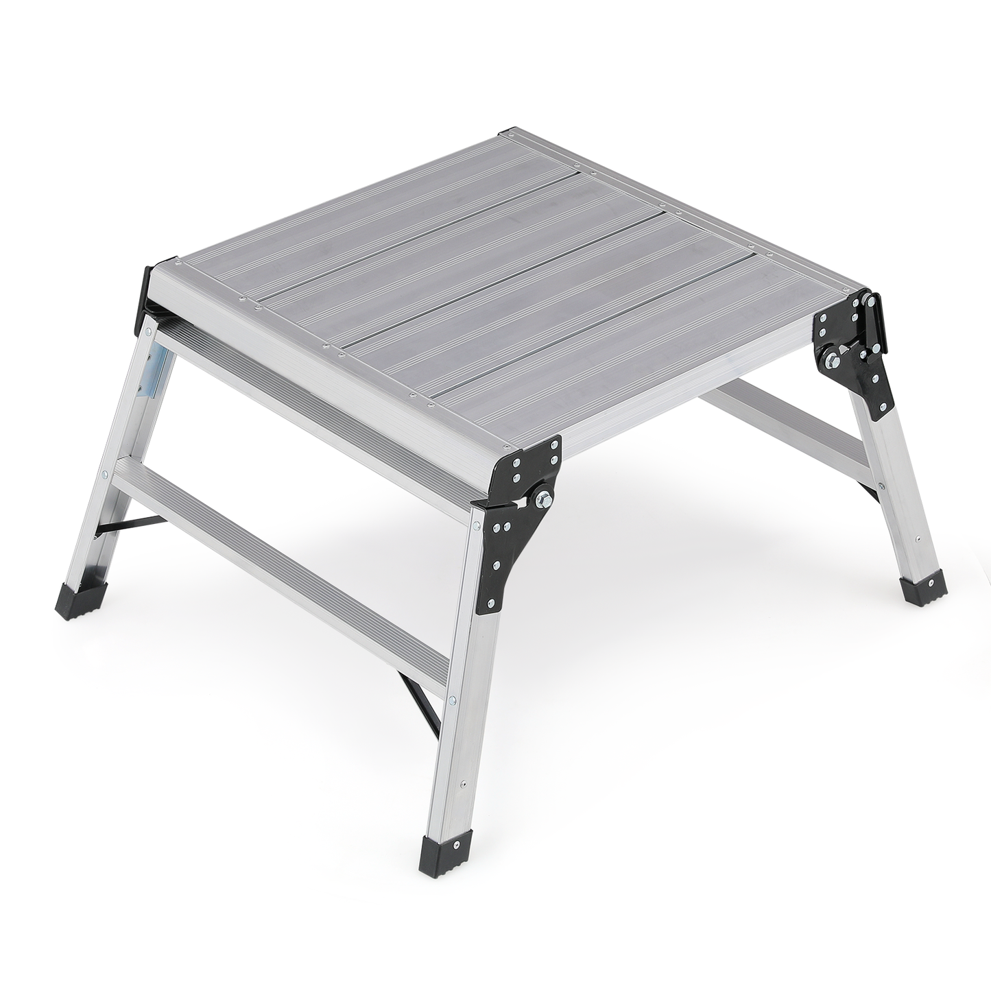 Step Ladder Heavy Duty Foldable Platform -37"Lenght  - Aluminum+PP