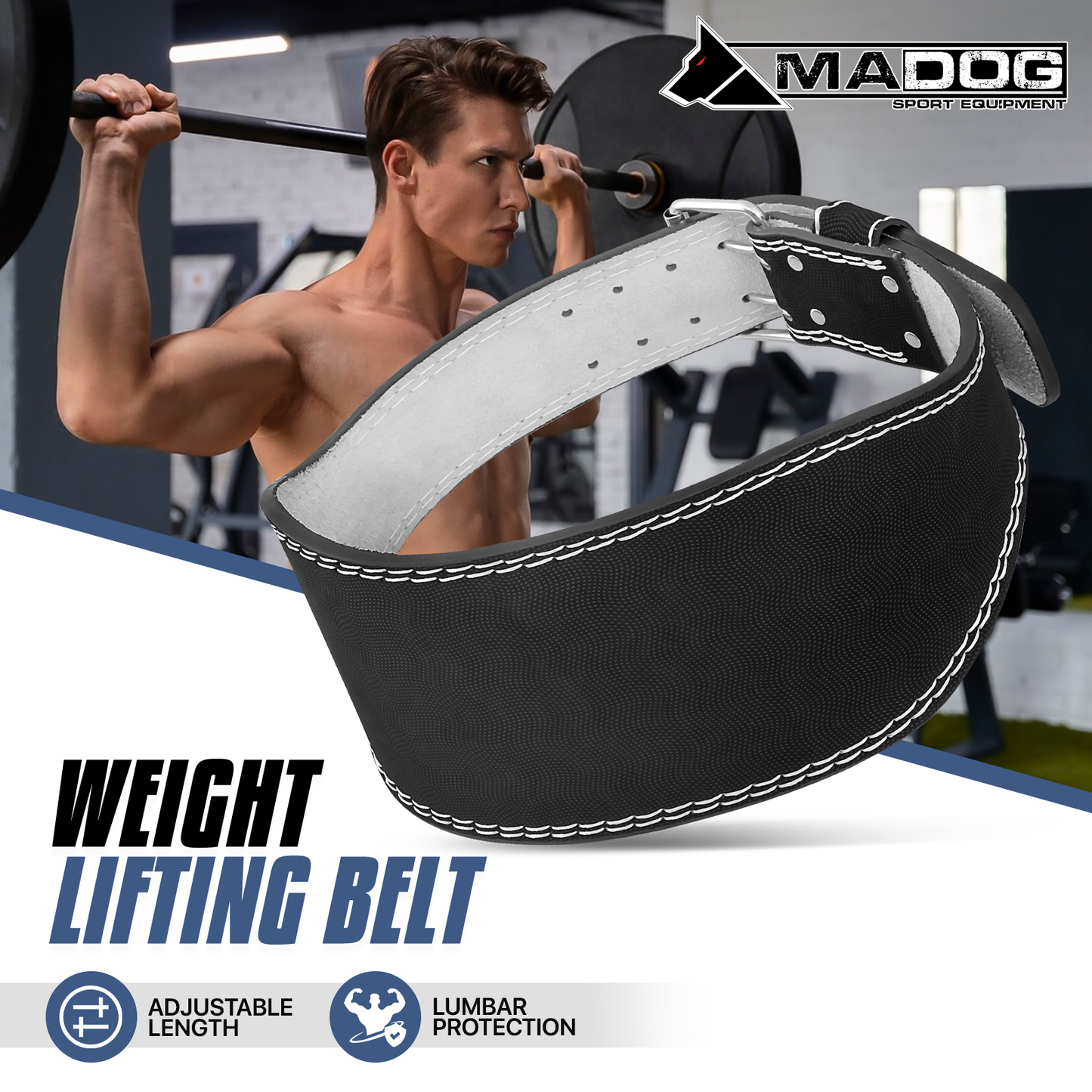 Weight Lifting Belt - PU Material