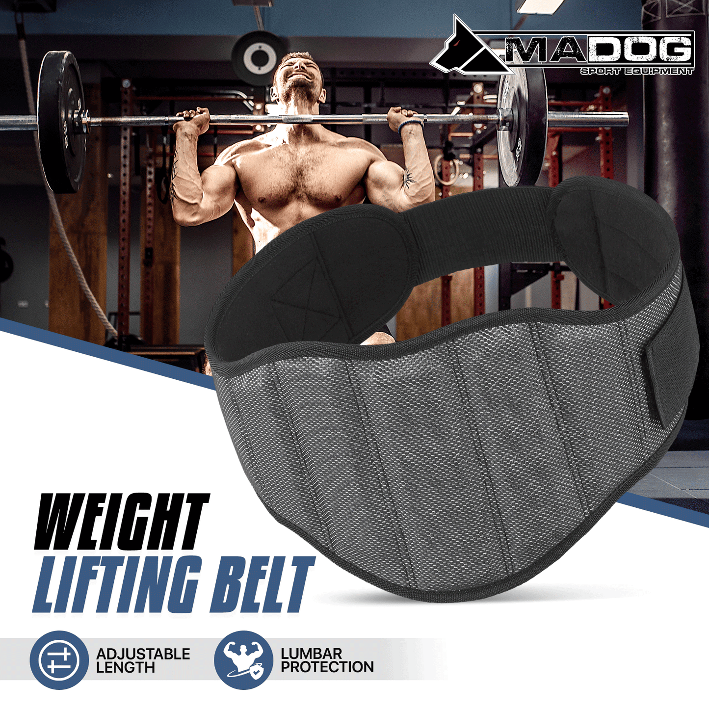 Weight Lifting Belt - Black,EVA Material