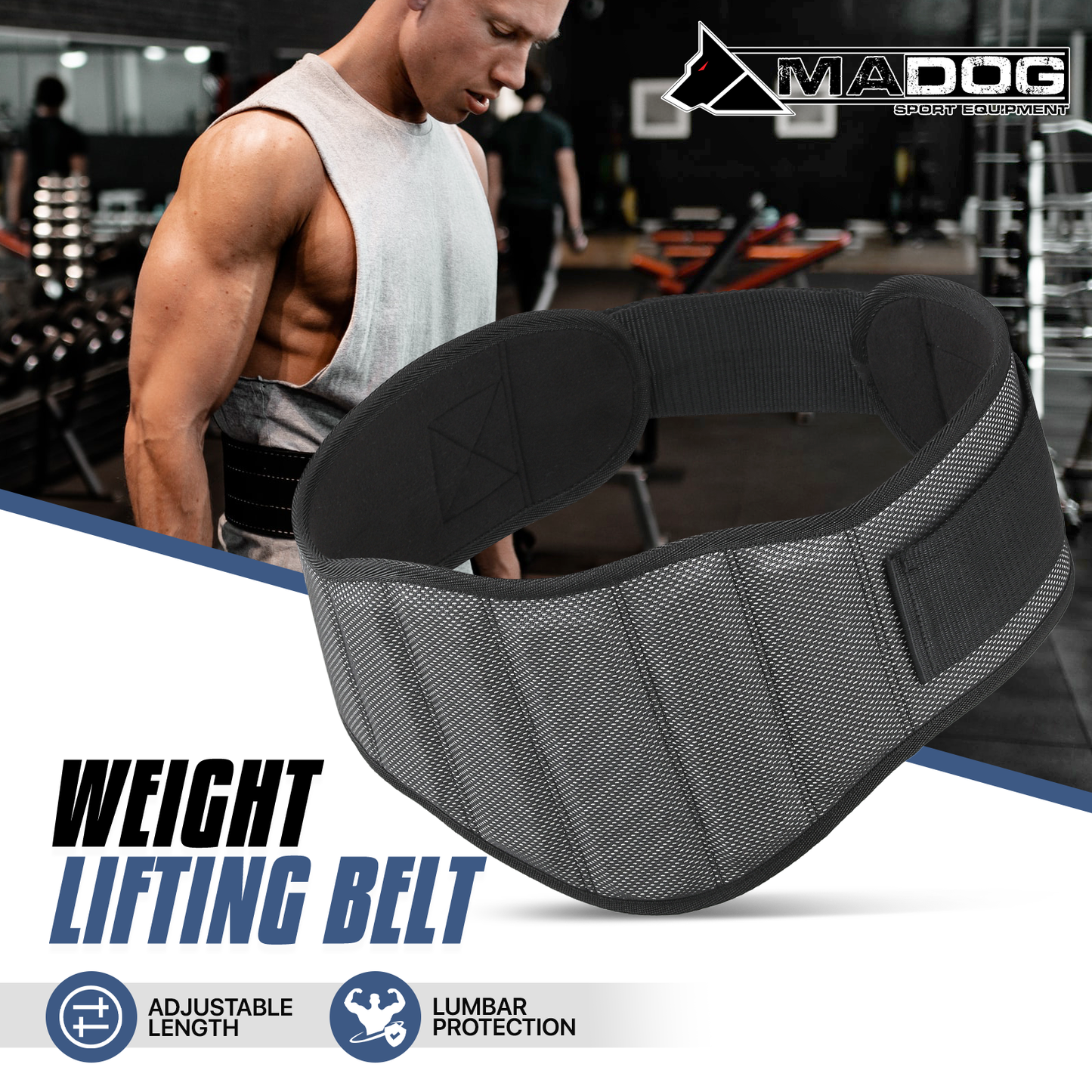 Weight Lifting Belt - Black,EVA Material