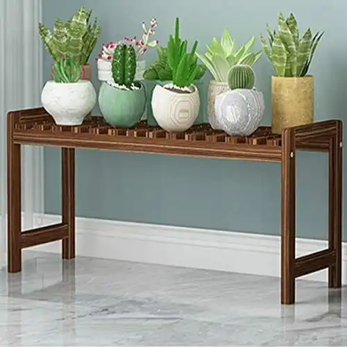 Set of 3 Pine Wood Plant Stand