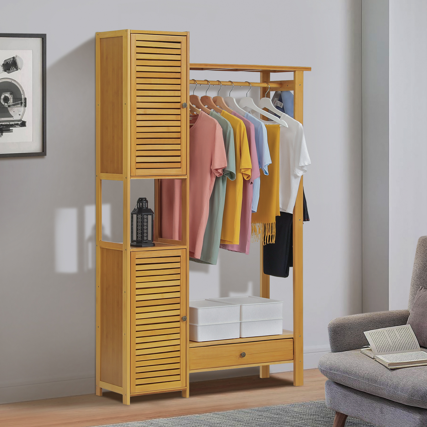 Multifunctional Garment Cabinet