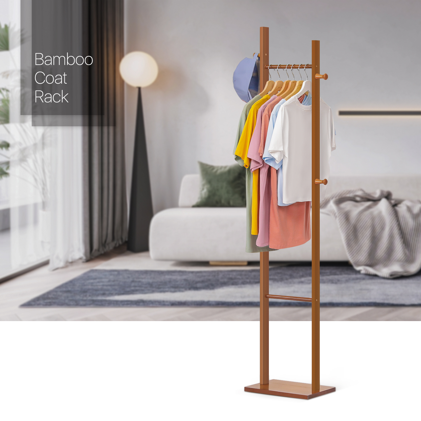 Coat Tree Stand - H Frame
