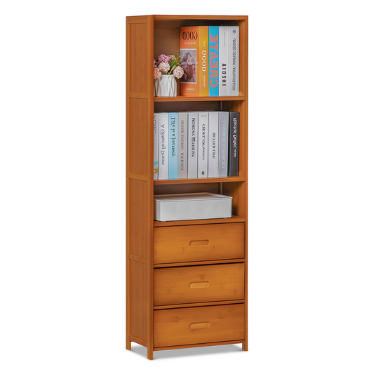Oriental Vintage Multi-Functional Storage Cabinet - with Drawer