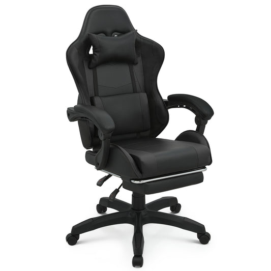 Reclinable Gaming Chair w/Footrest #001