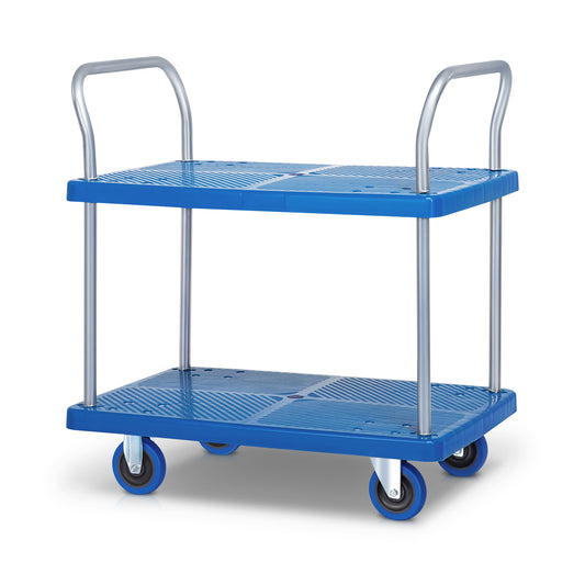 2 Tier Rolling Utility Cart