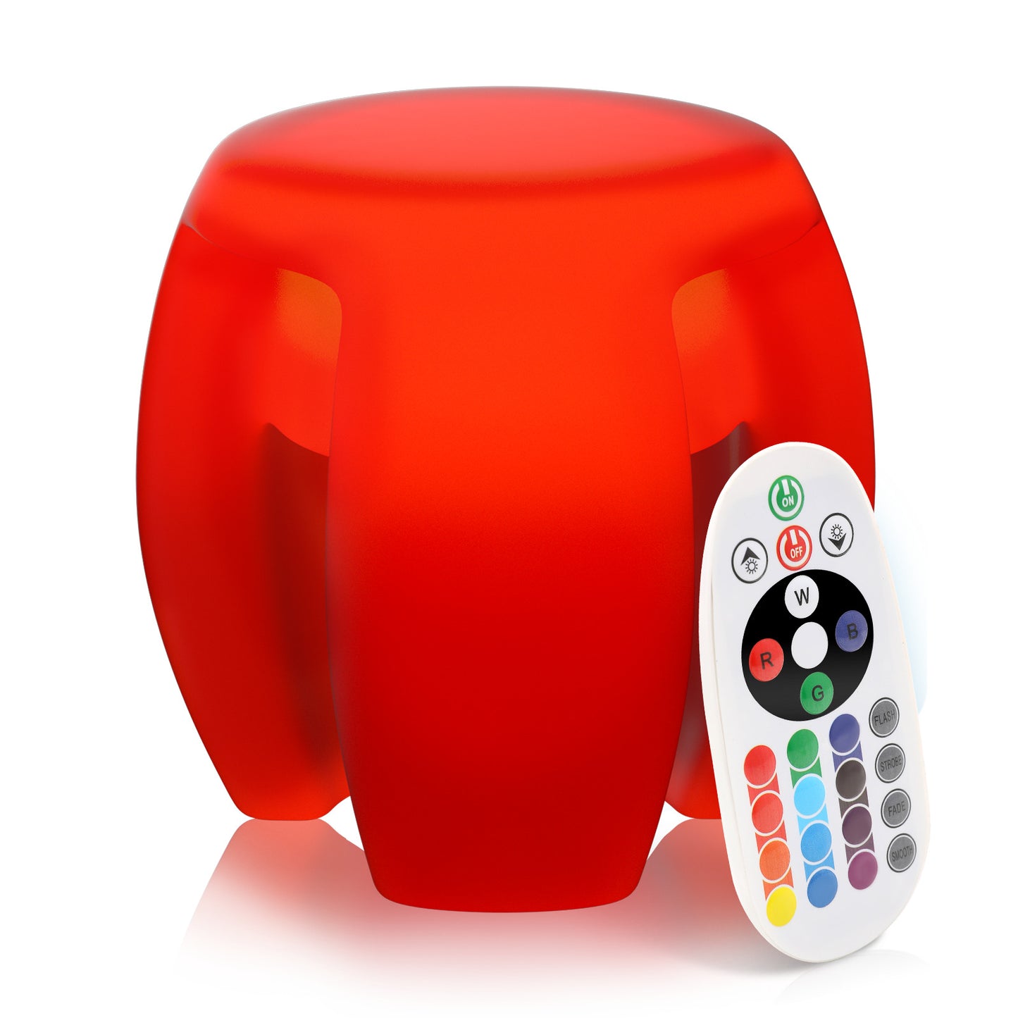 LED Bar Stool - 16 Colors Changing - with Remote Control