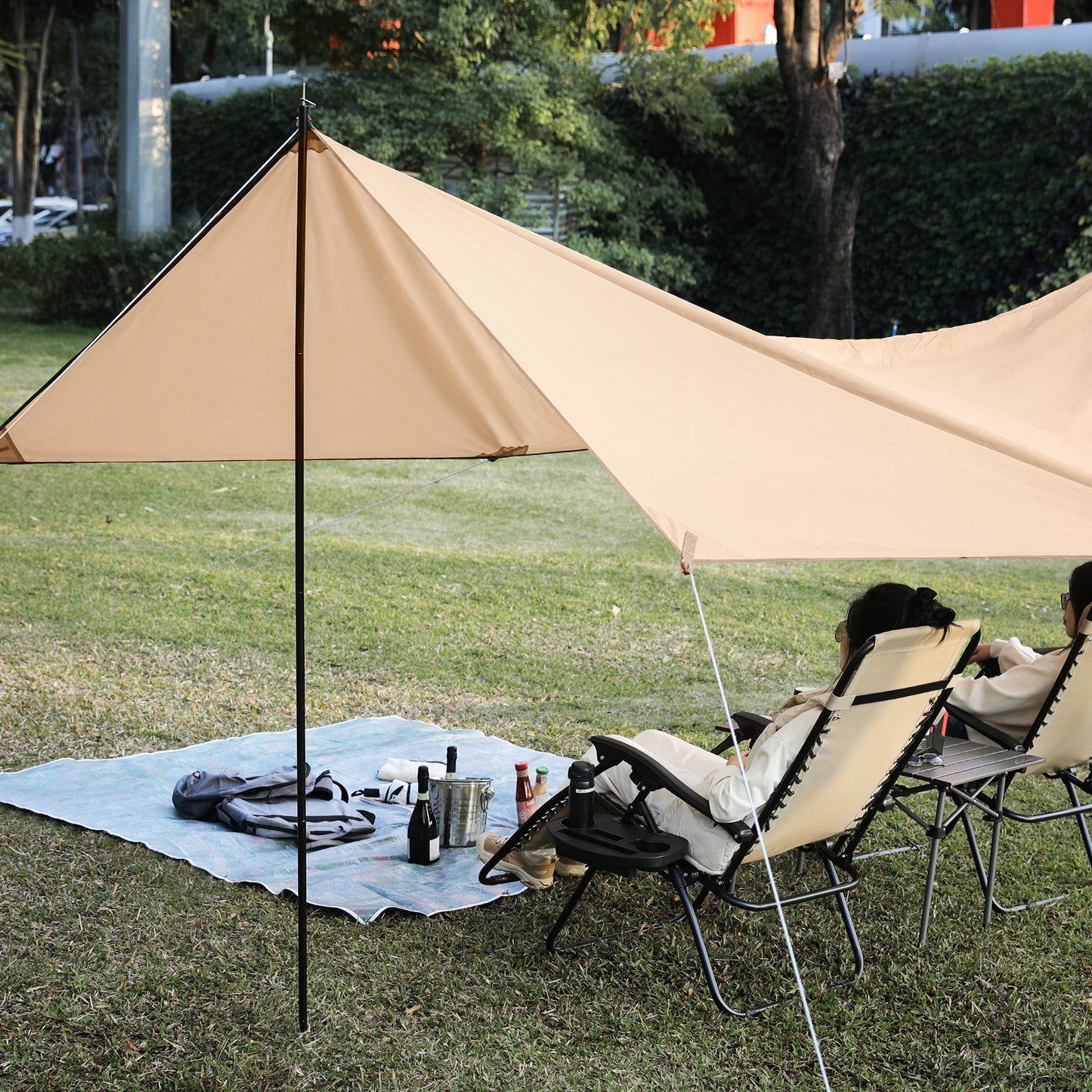 Tent Tarp, Portable & Foldable