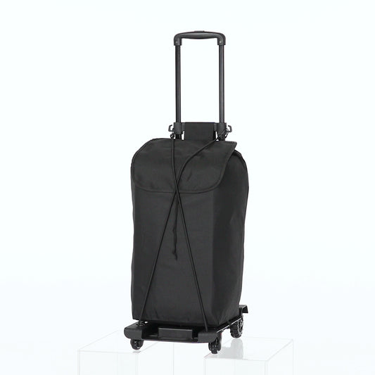 Folding Trolley w/Detachable Bag & Belt - Detachable Front Wheel