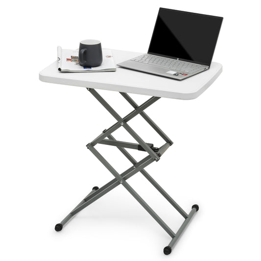 Double Cross TV Tray 26"x17.5"x26.5" - 4 Motions Adjustable