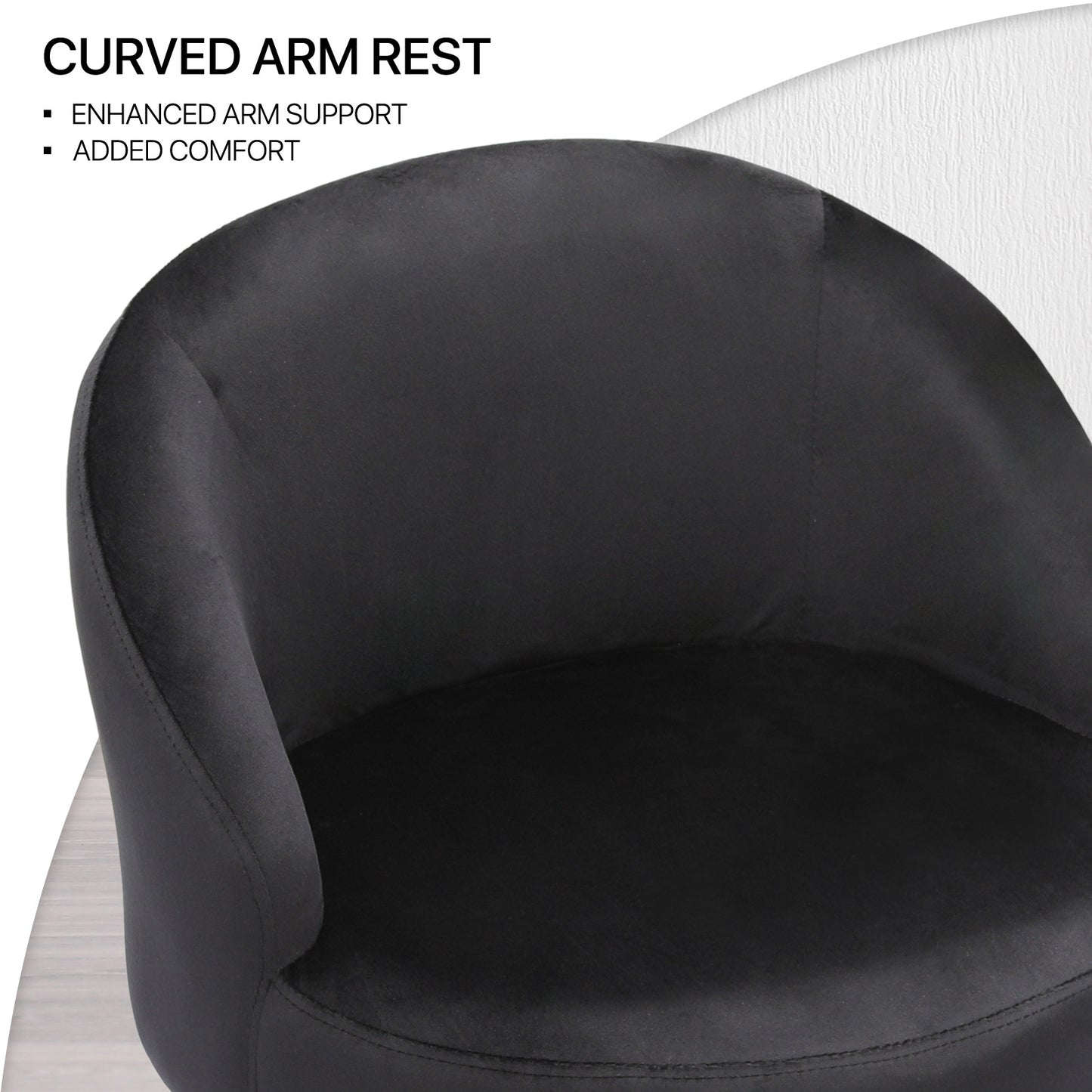 Modern Tufted Velvet Upholstered Accent Chair