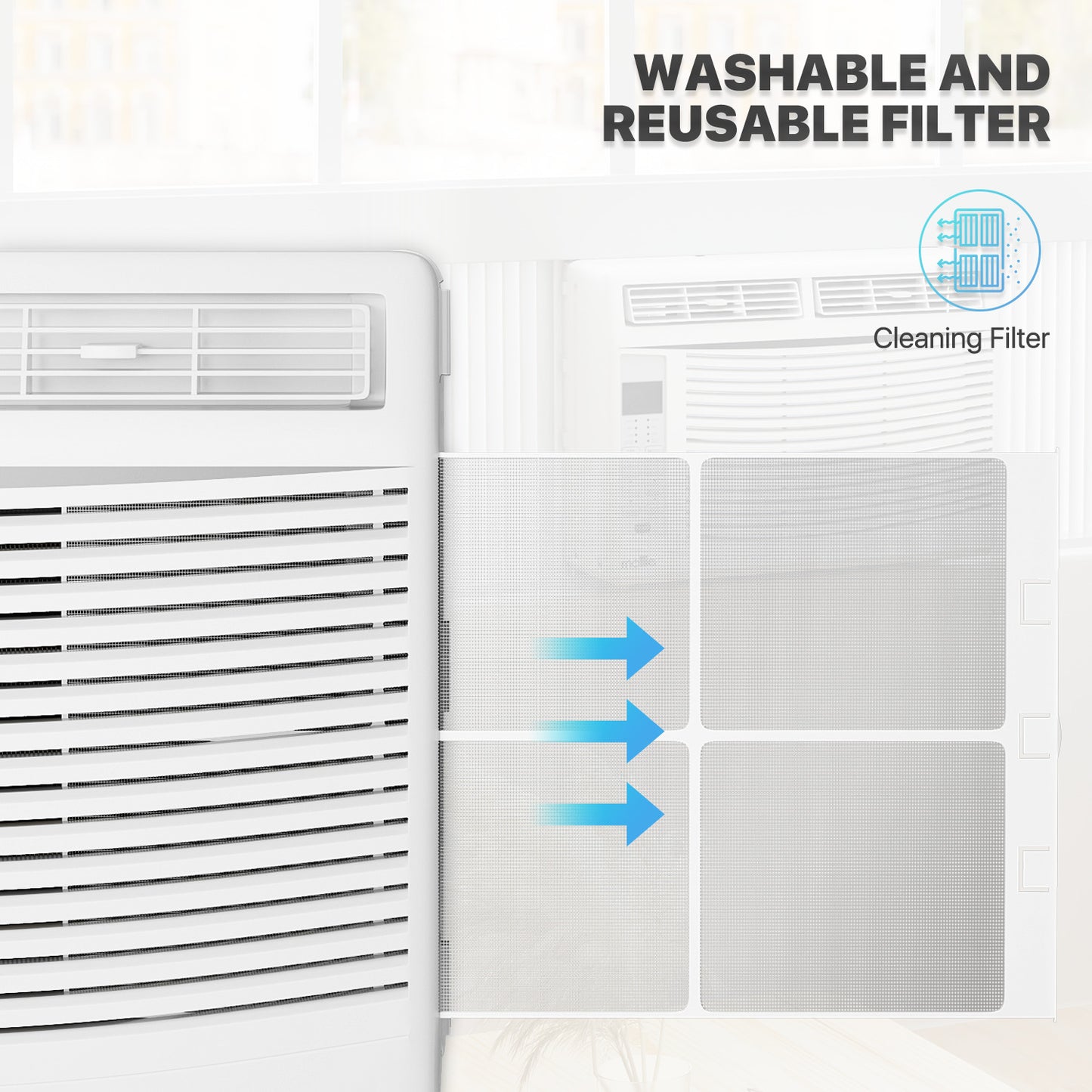 Electrical - Window Air Conditioner w/remote + Wifi App-6K