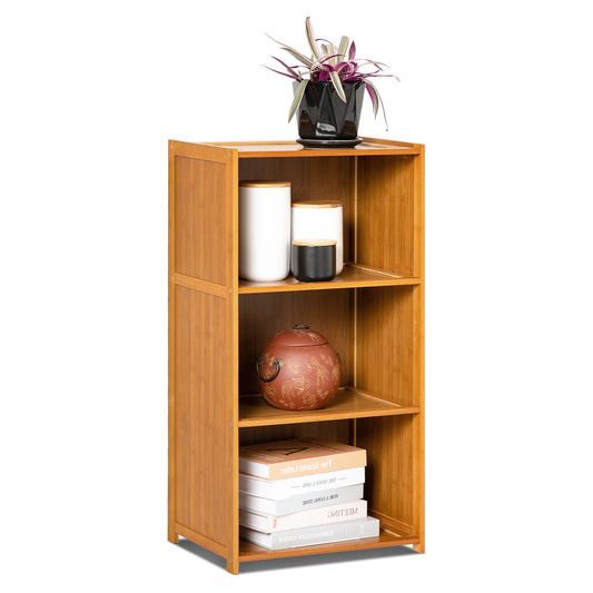 Doorless Bookcase - Brown