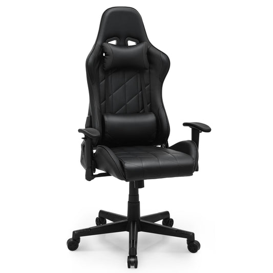 Gaming Chair w/Lumbar Support & Headrest #005