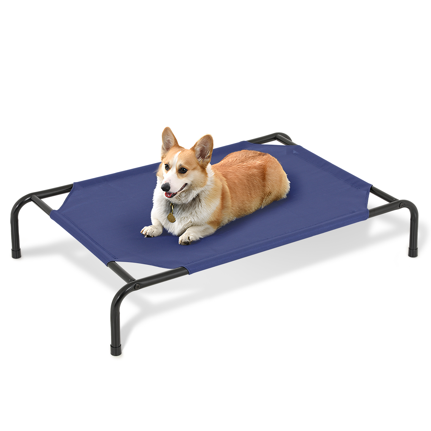 Elevated Dog Bed - Non-Slip Cooling Pet Bed - 42'' Length