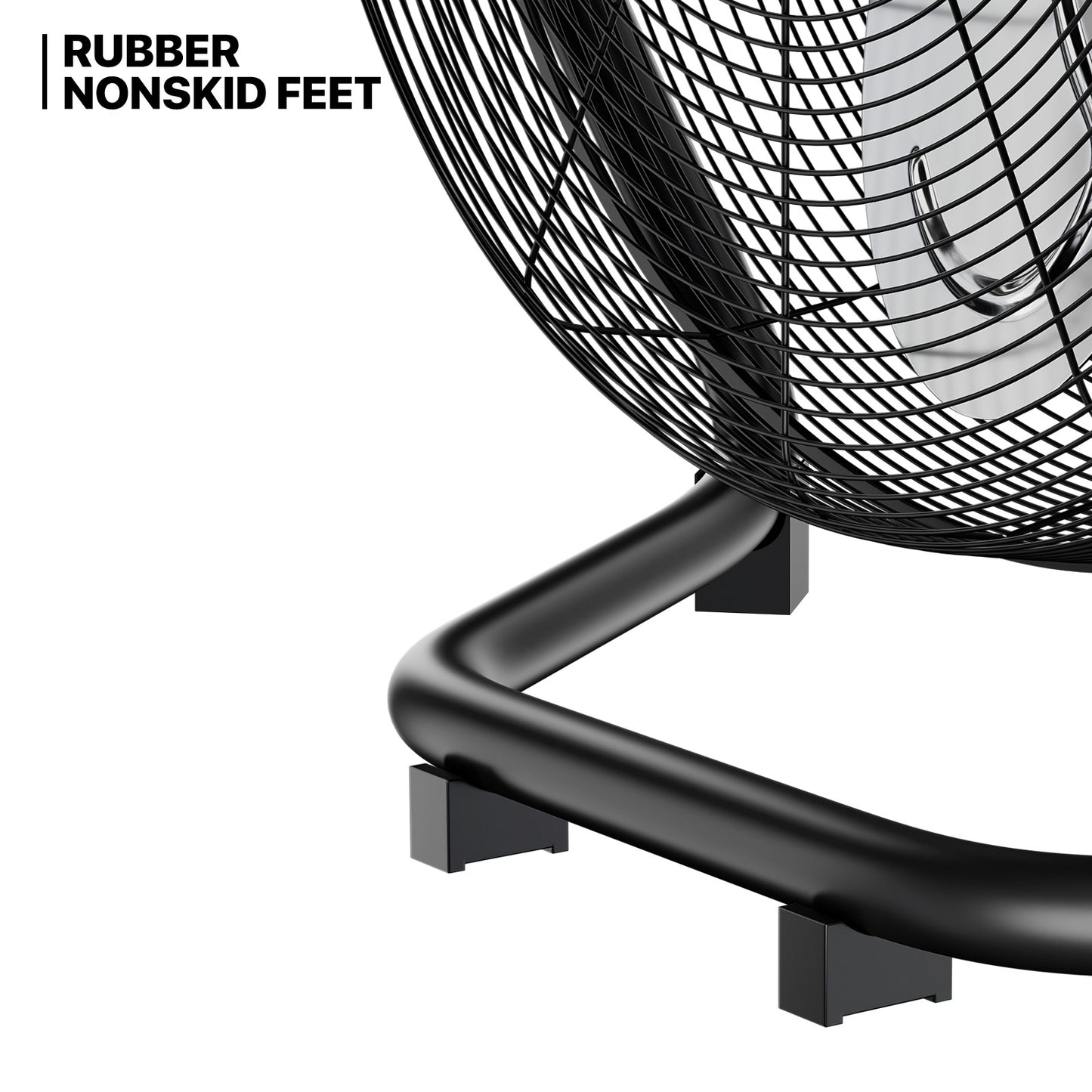 20" Floor Fan - 3 Speeds - Adjustable Tilt