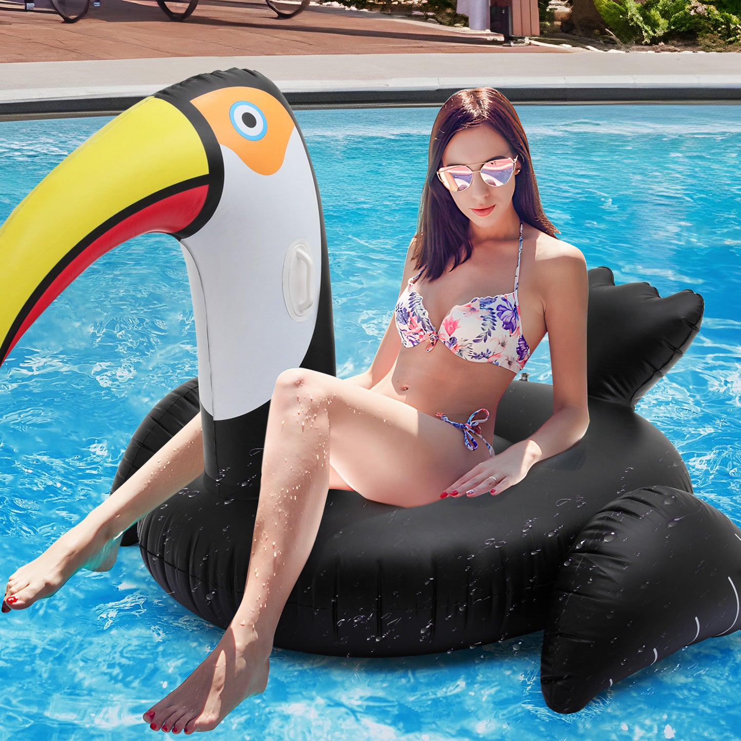 inflatable product-billed bird