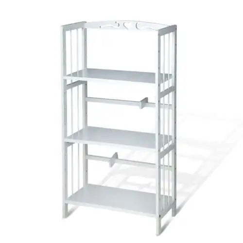 3 Tiers Bookshelf - White
