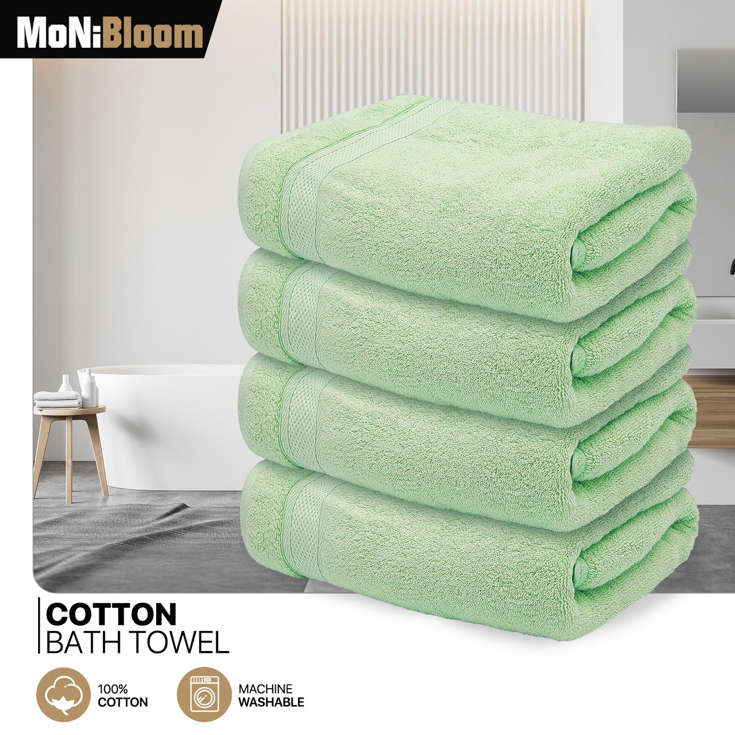 Towel - 4*Bath Towel - 27*54 inch