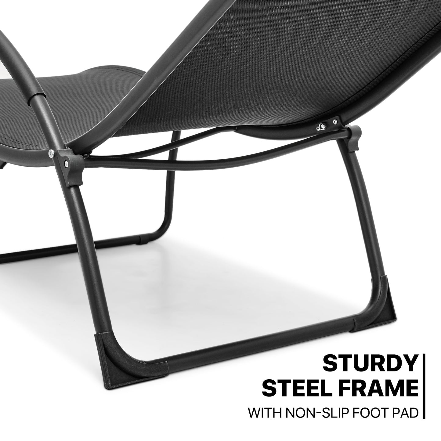 Patio Set - 2 Zero Gravity Chair + 1 Side Table