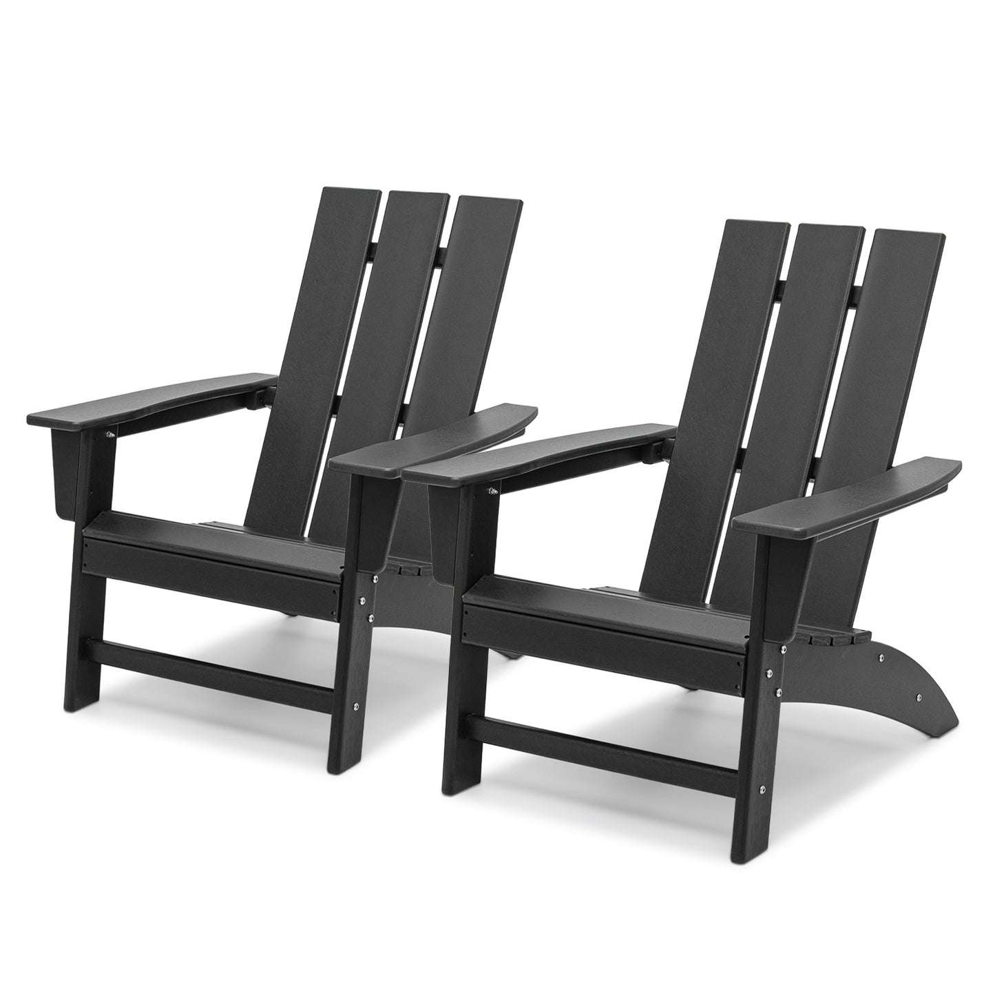 Set of 2 Patio Adirondack Chair