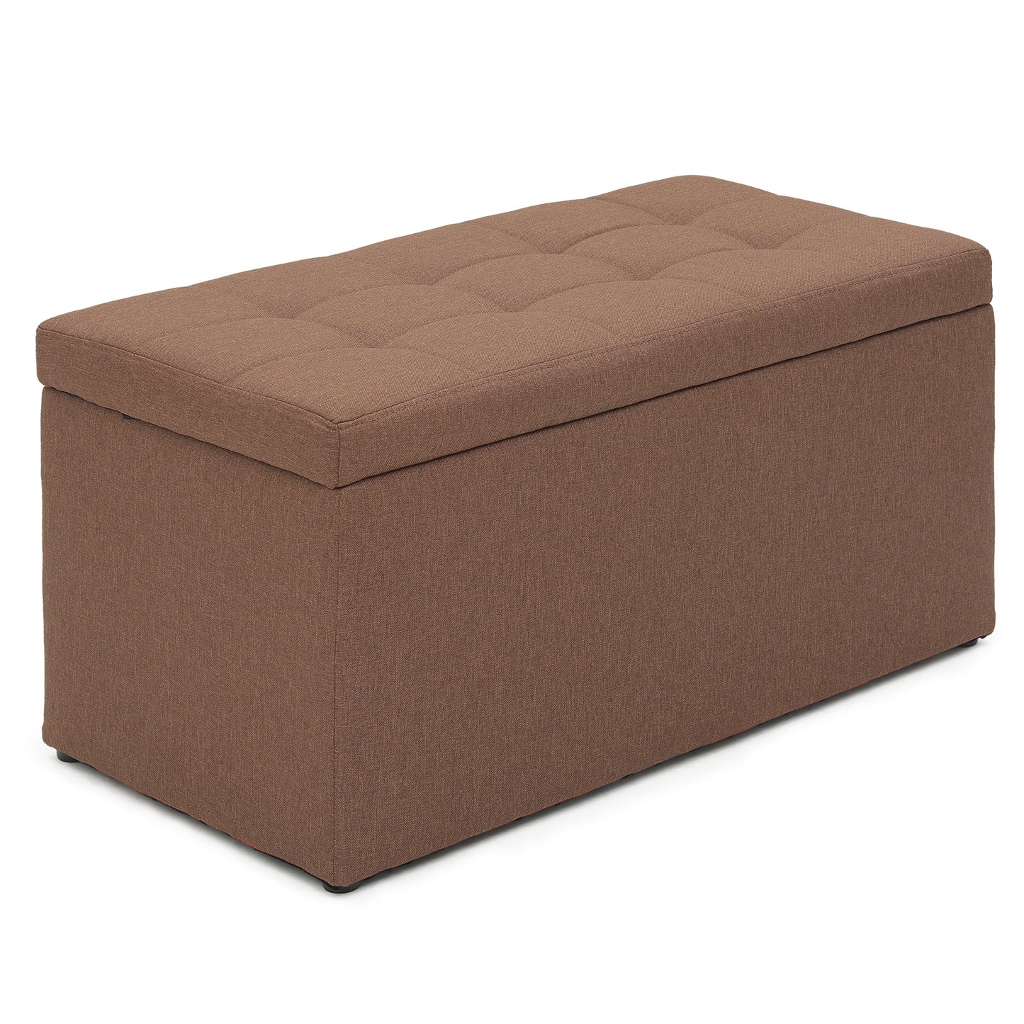 Storage Ottoman Bench Lift Top Footrest Stool End of Bed Upholstered Seat