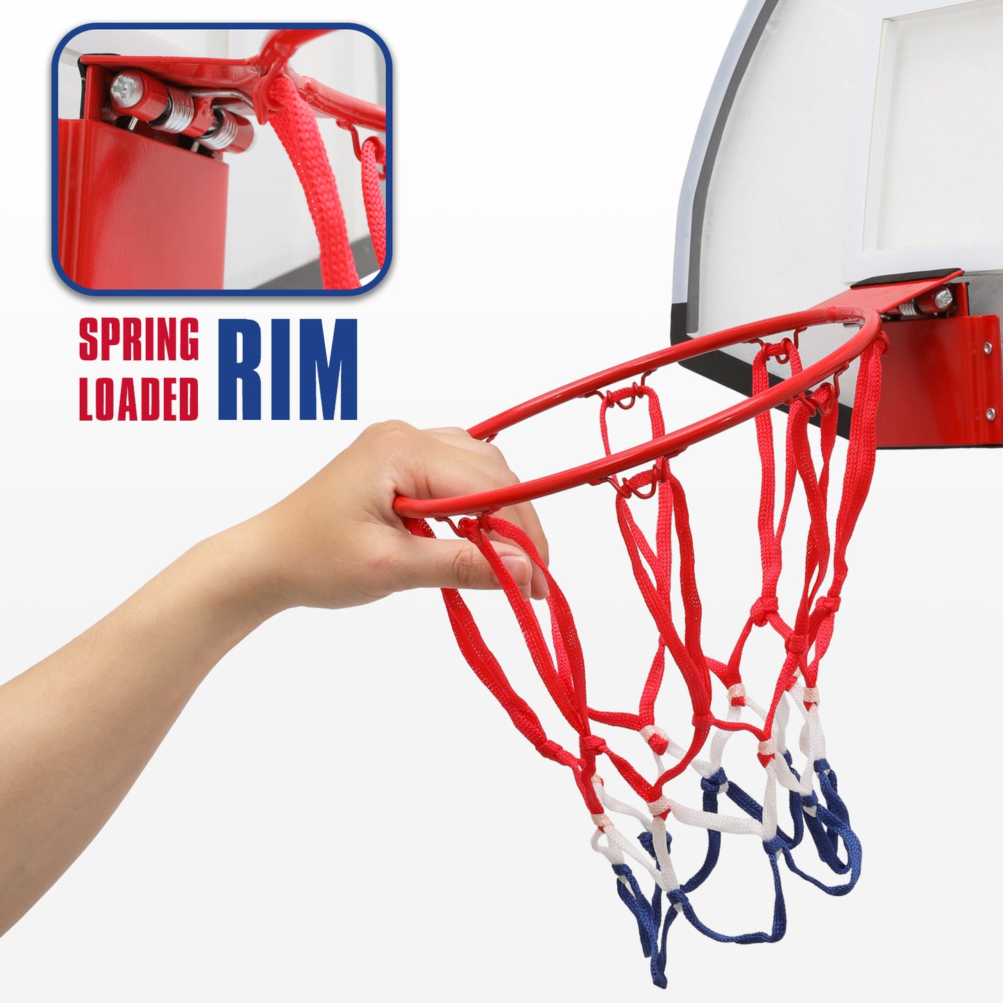 Over Door Hoop - Semicircle Backboard