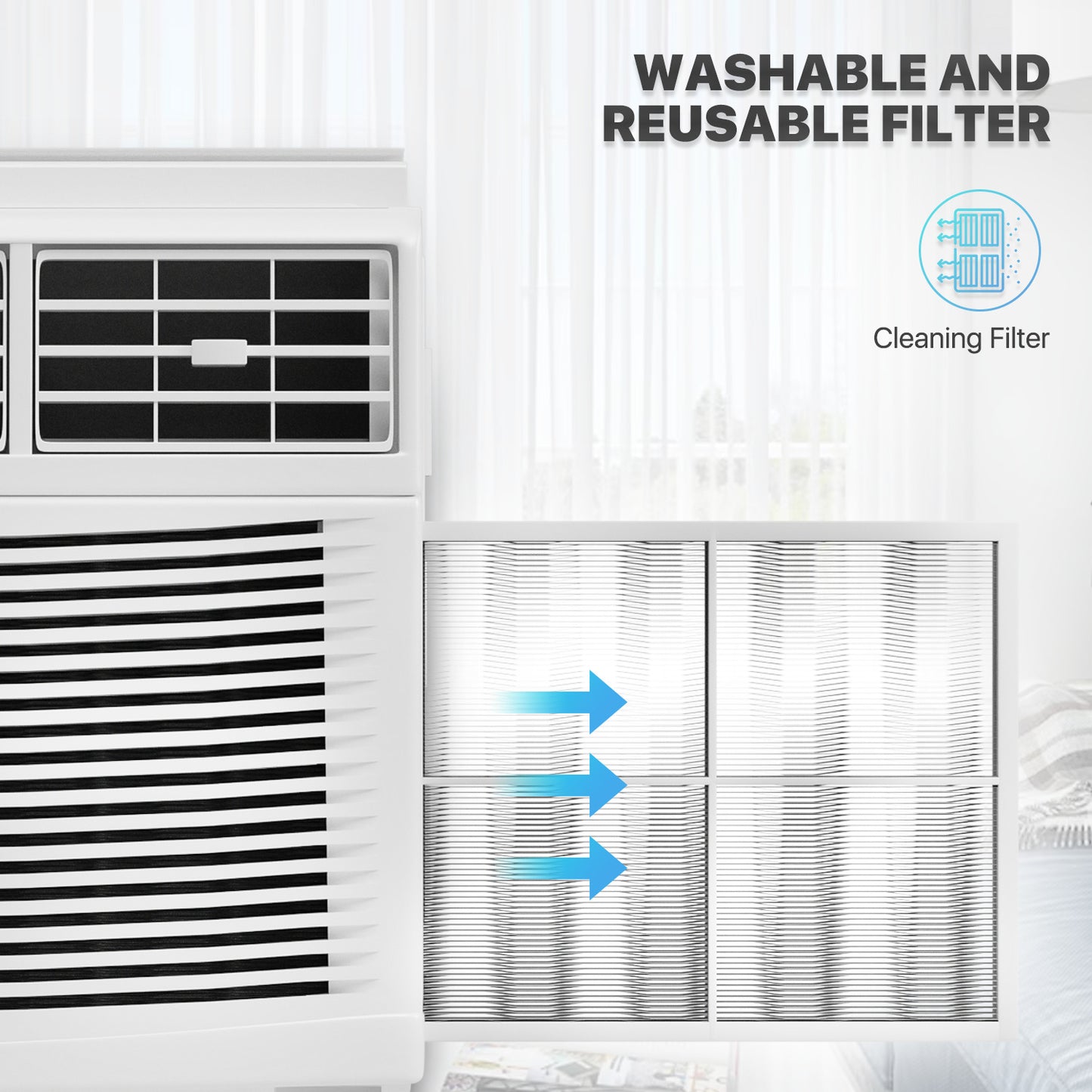 Electrical - Window Air Conditioner w/remote-12K