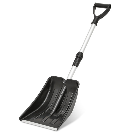 Snow Shovel - 2.3 to 3 FT Height - Black