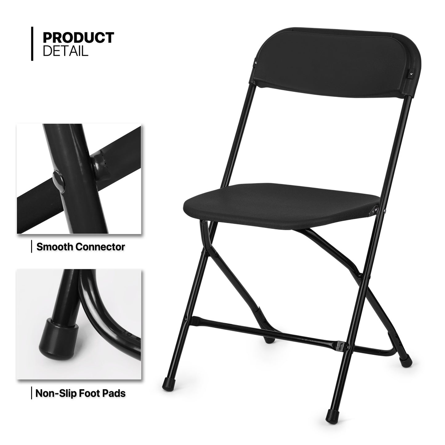 10 Pcs Foldable Chair