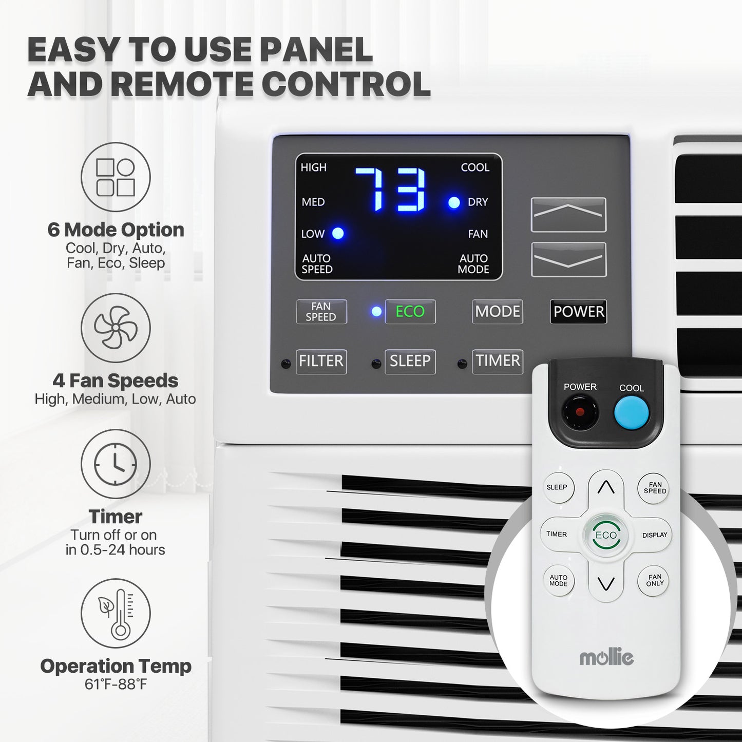 Electrical - Window Air Conditioner w/remote-12K