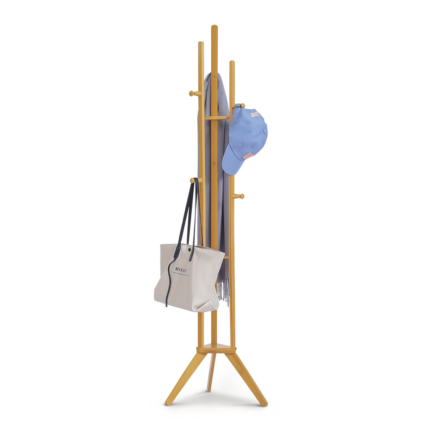 Coat Tree Stand - Triple Pillar