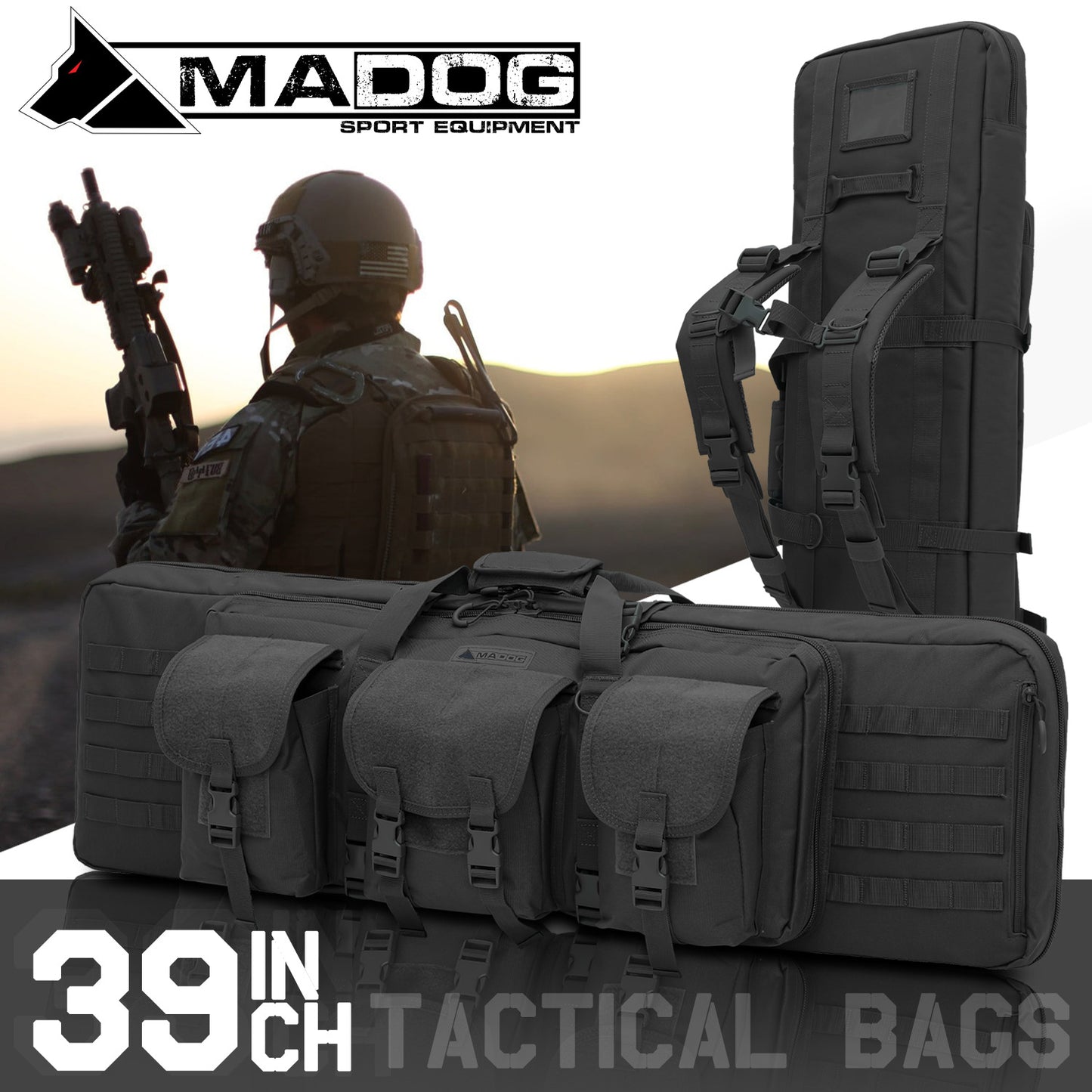 Tactical Gun Bag - 40'' Length