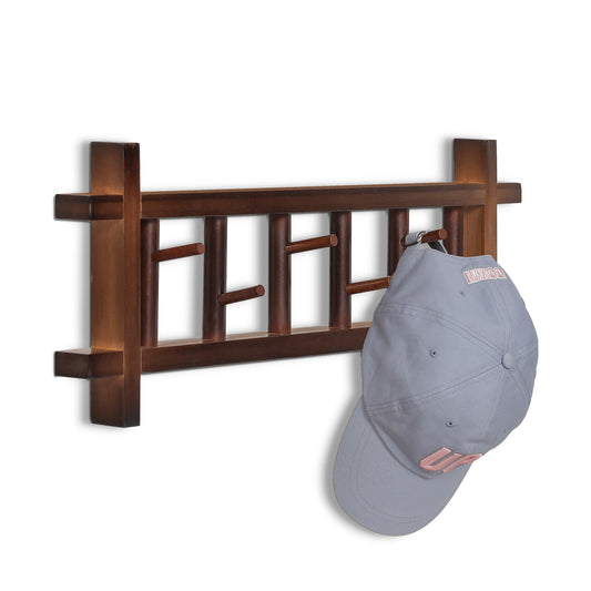 Wall Mounted Coat Hook - # Frame - Brown