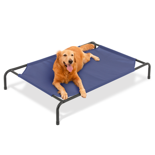 Elevated Dog Bed - Non-Slip Cooling Pet Bed - 49.5'' Length