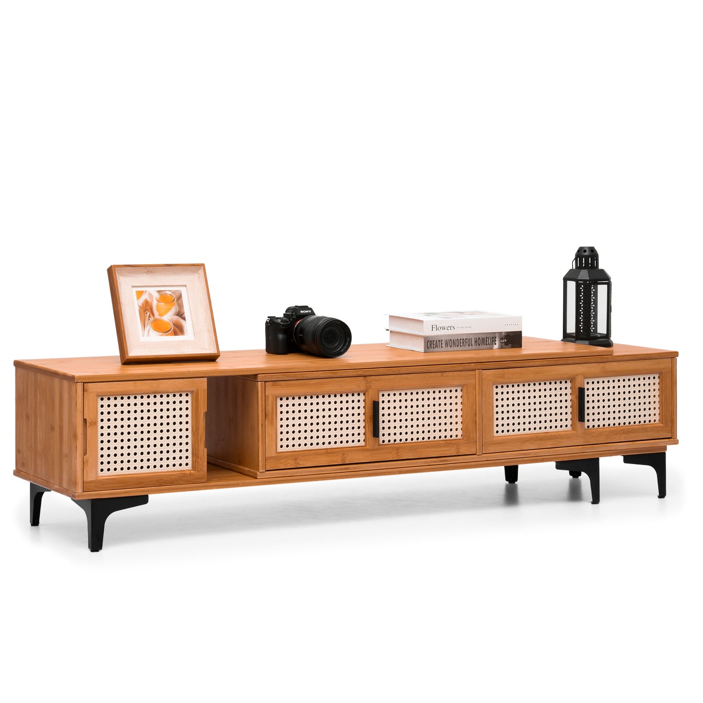 Extendable TV Stand - Brown