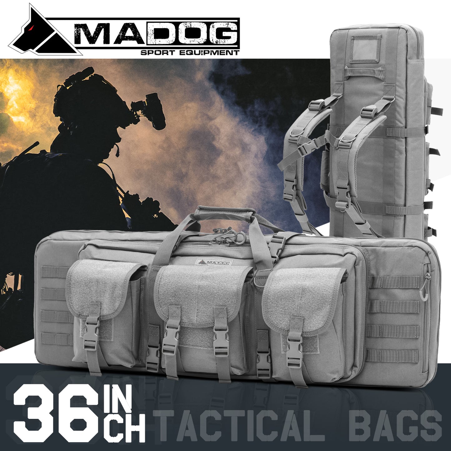 Tactical Gun Bag - 36'' Length